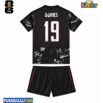 Kanada Alphonso Davies #19 Auswärts Trikotsatz Kinder WM 2026 Kurzarm (+ Kurze Hosen)